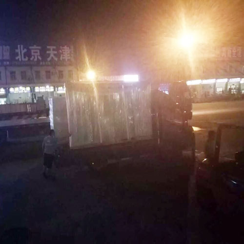 海绵切割机发货图片